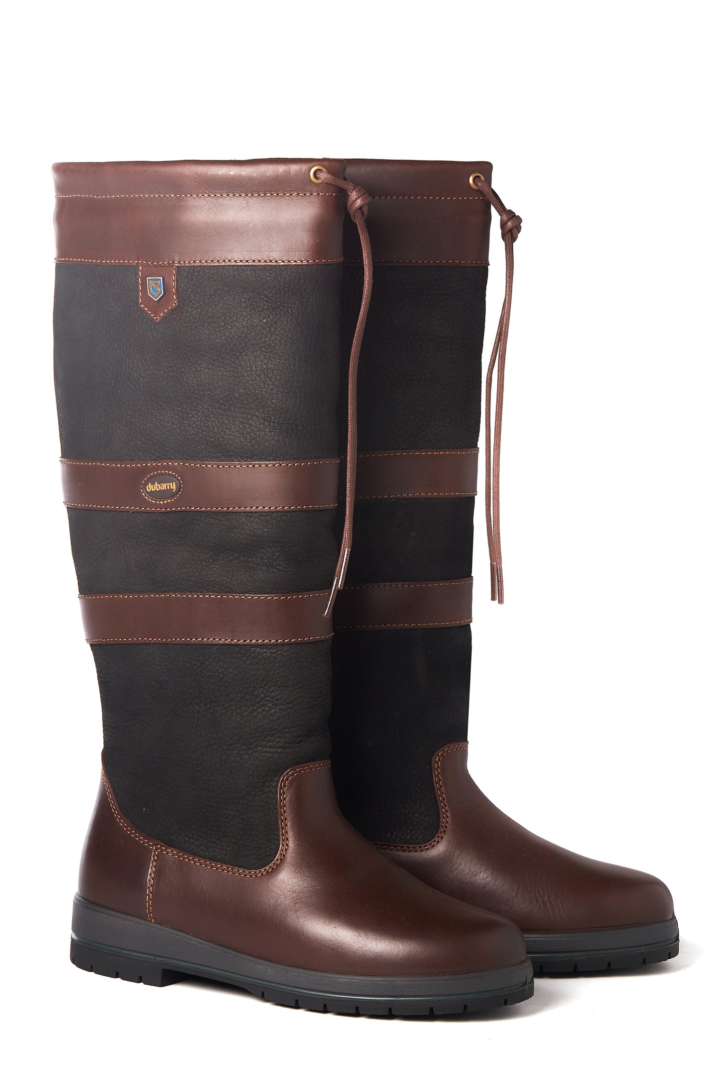 Dubarry Galway Boots Ex Fit - Black & Brown