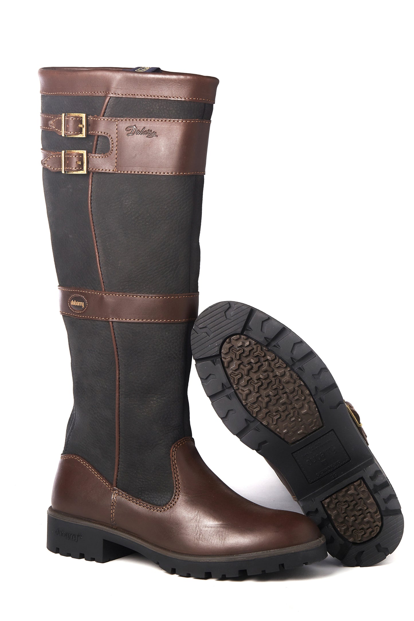 Dubarry Longford Country Boot - Black & Brown