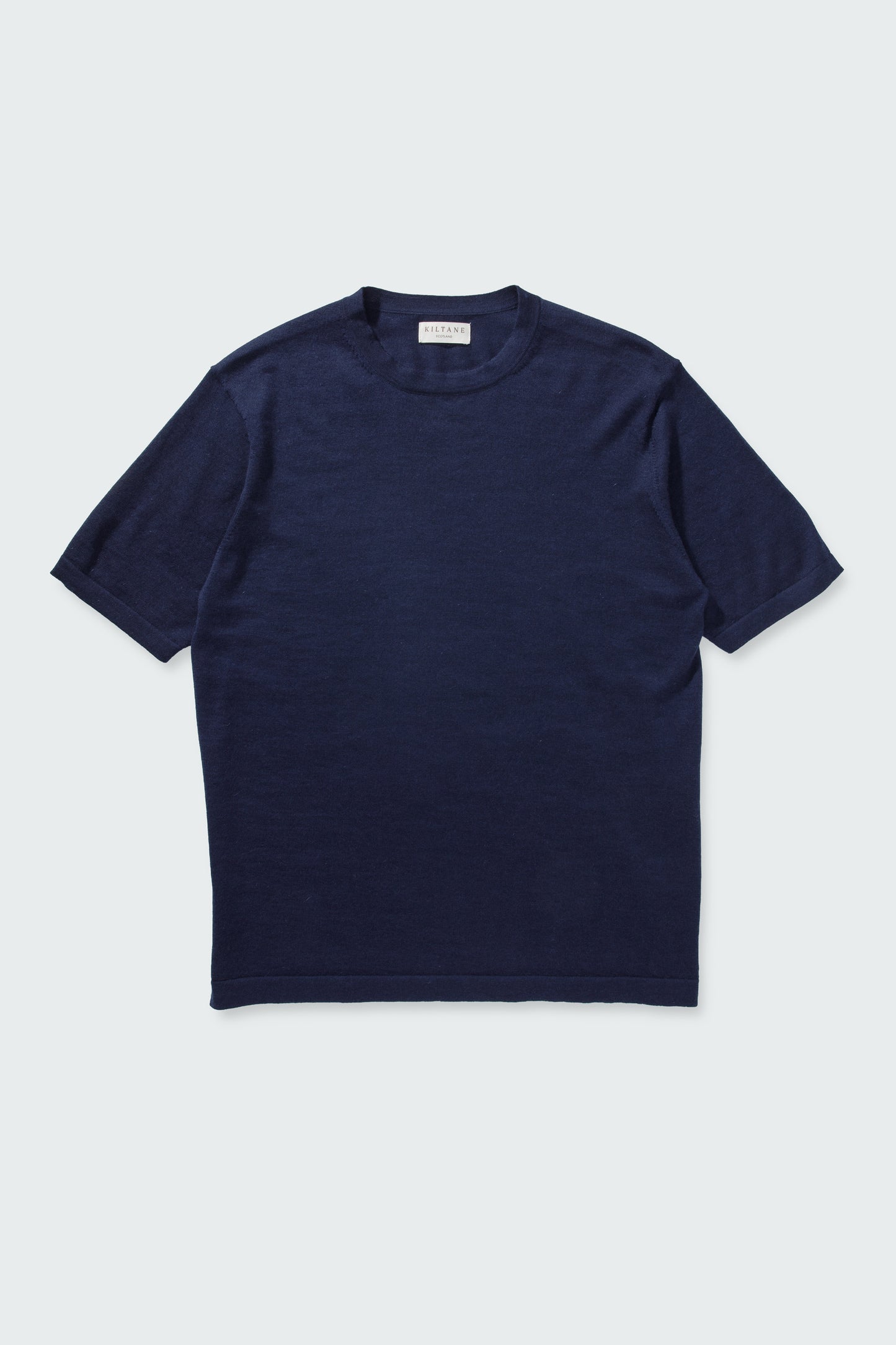 Unisex Boxy Cashmere T-Shirt - Classic Navy