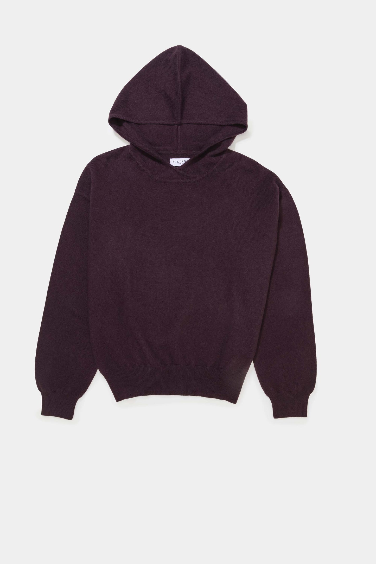Unisex Cashmere Hoodie - Maroon