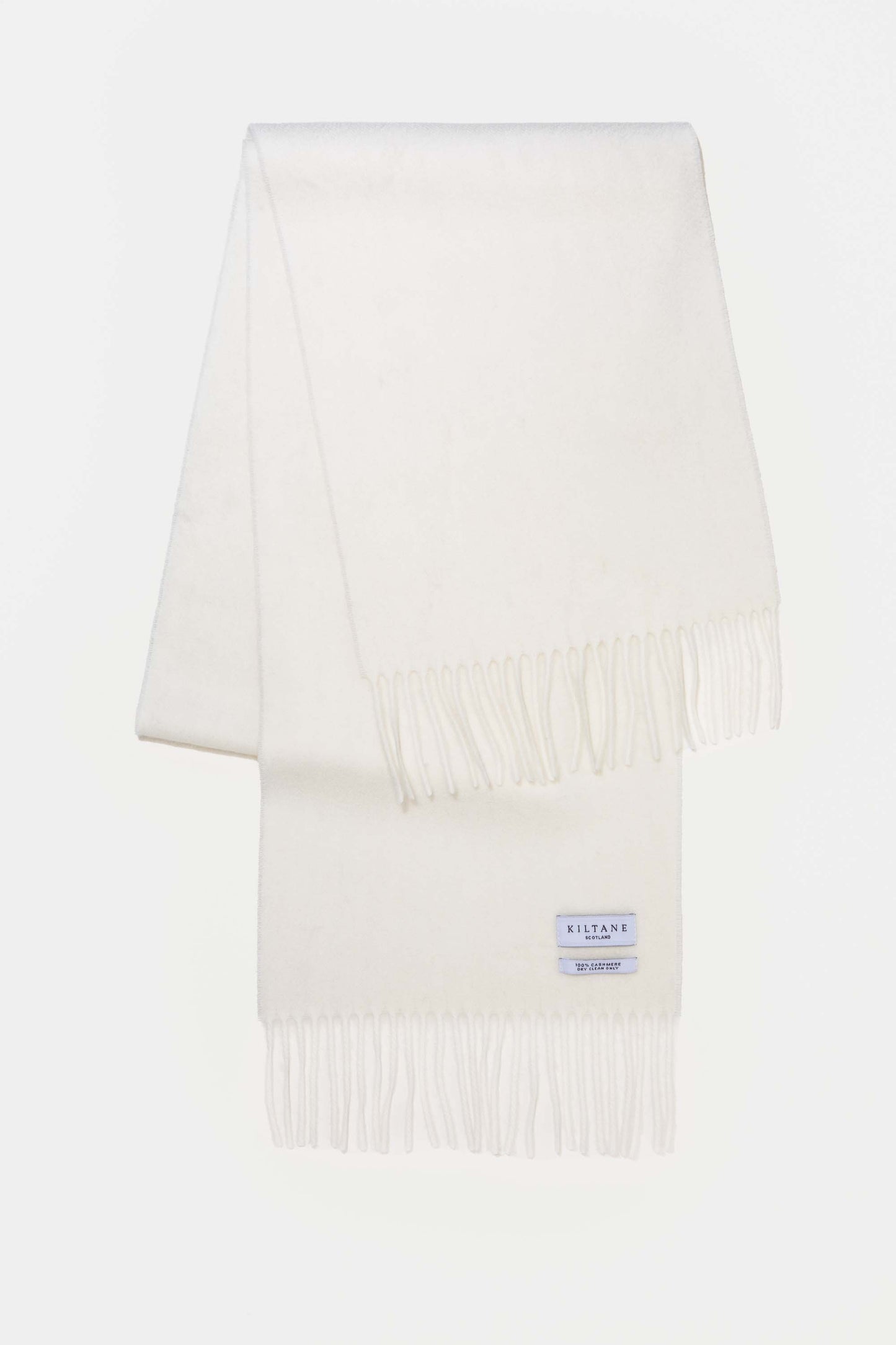 Solid Cashmere Scarf - Soft Cream