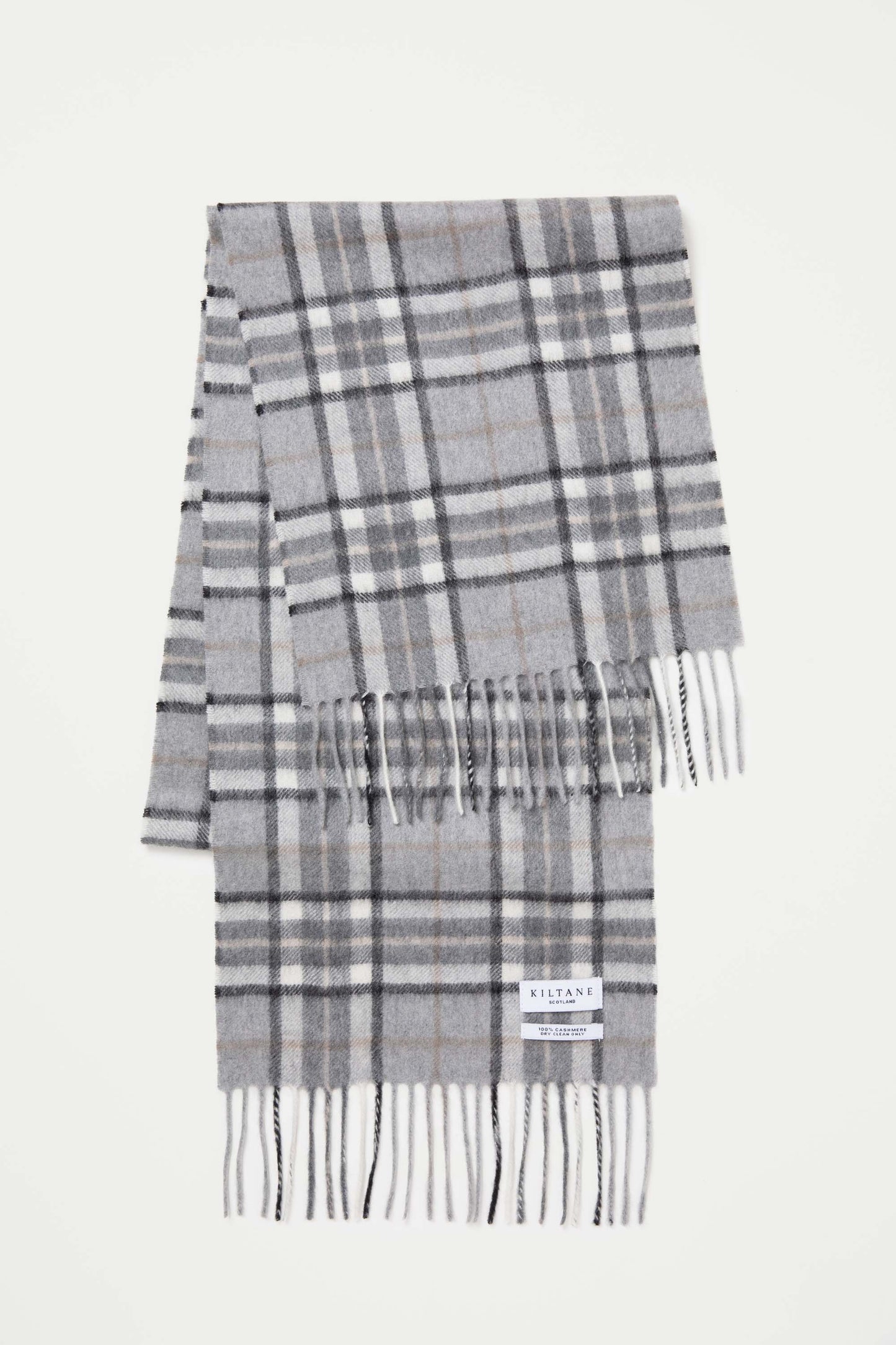 Scotty Thompson Cashmere Scarf - Pewter