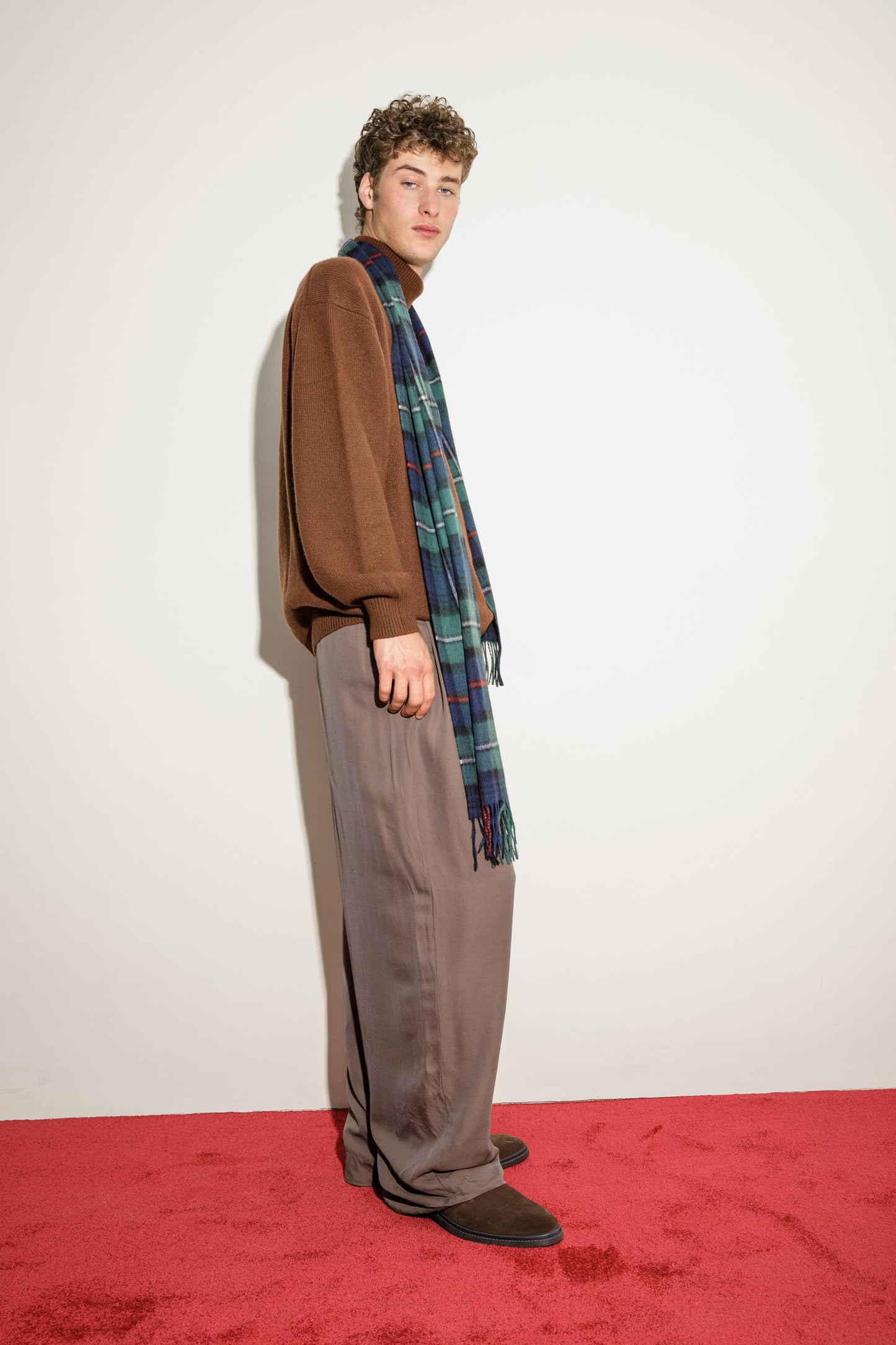 Heritage Tartan Cashmere Wide Scarf - Mackenzie