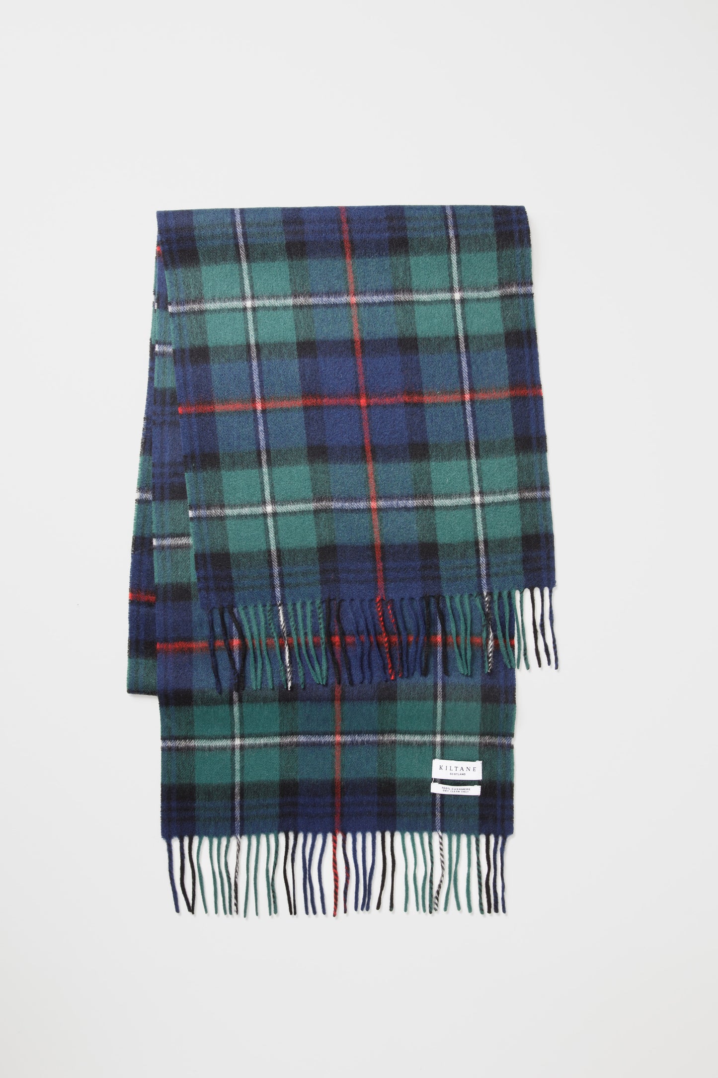 Heritage Tartan Cashmere Wide Scarf - Mackenzie