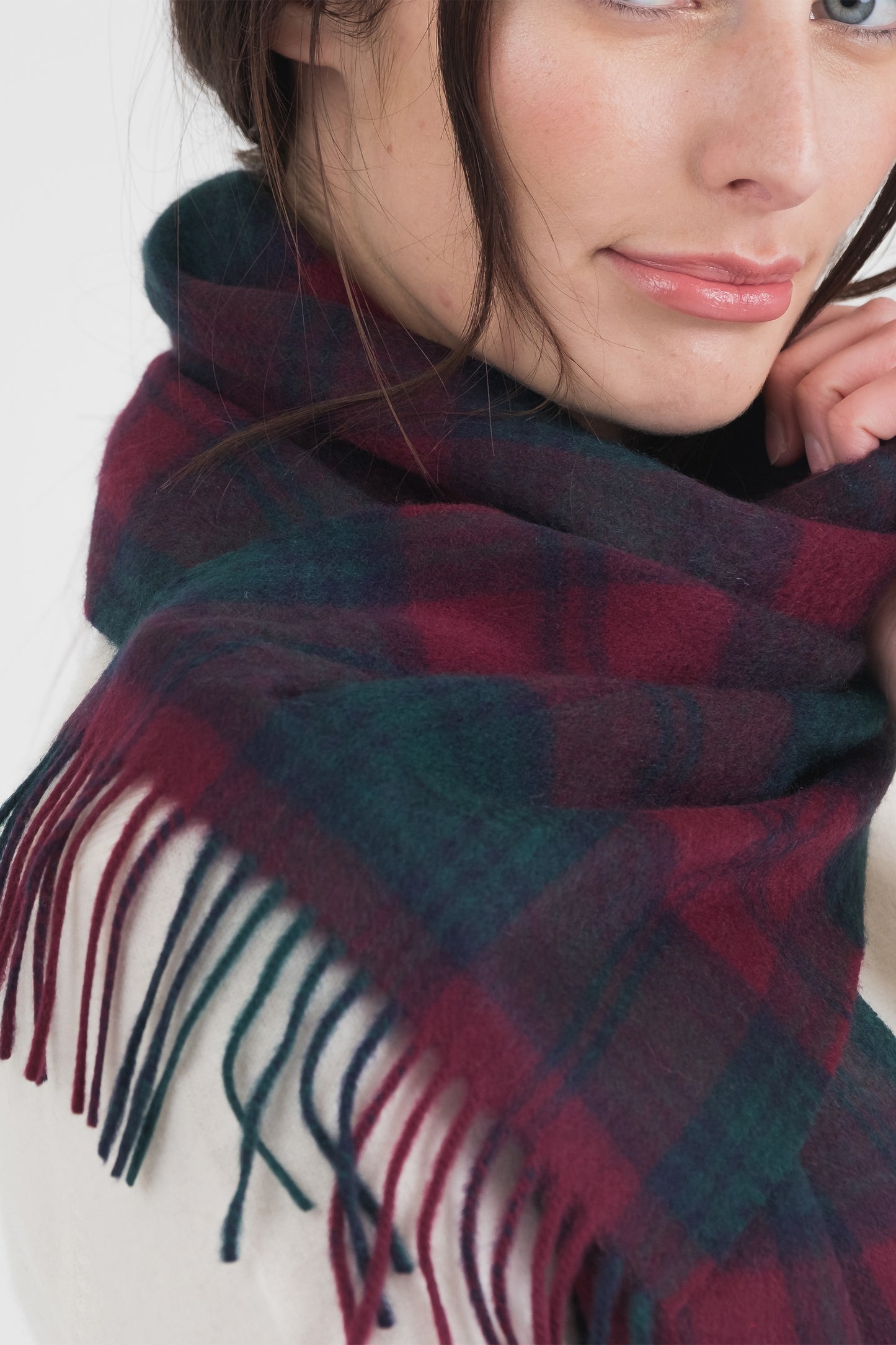 Heritage Tartan Cashmere Scarf - Lindsay