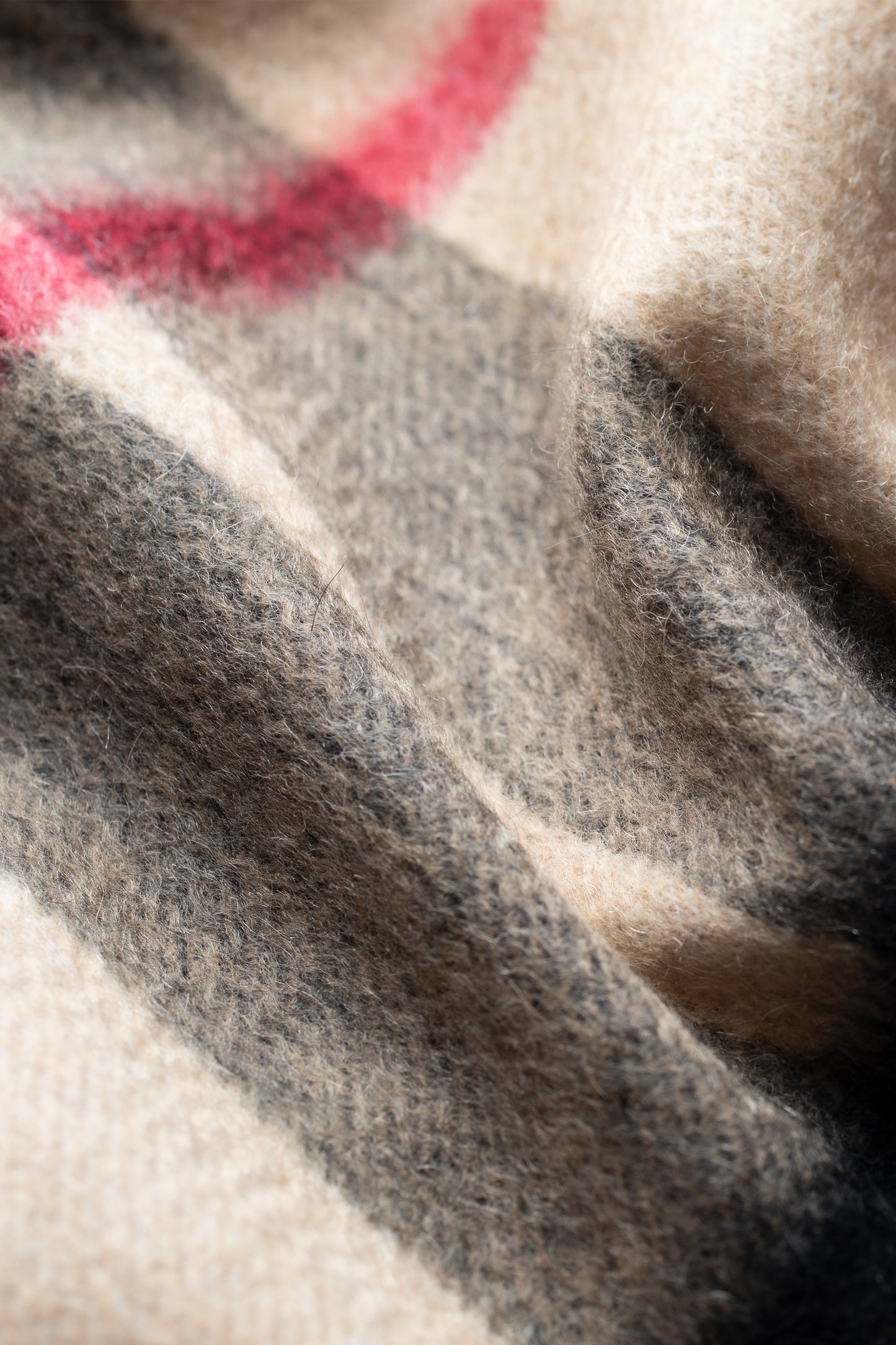 Exploded Camel Thompson Cashmere Stole