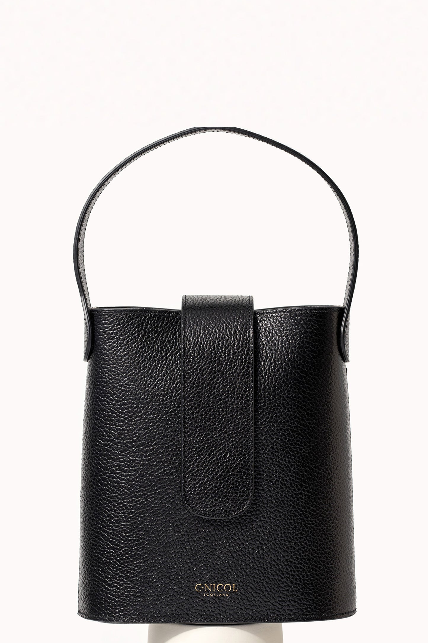 Holly Mini Bucket Bag - Black