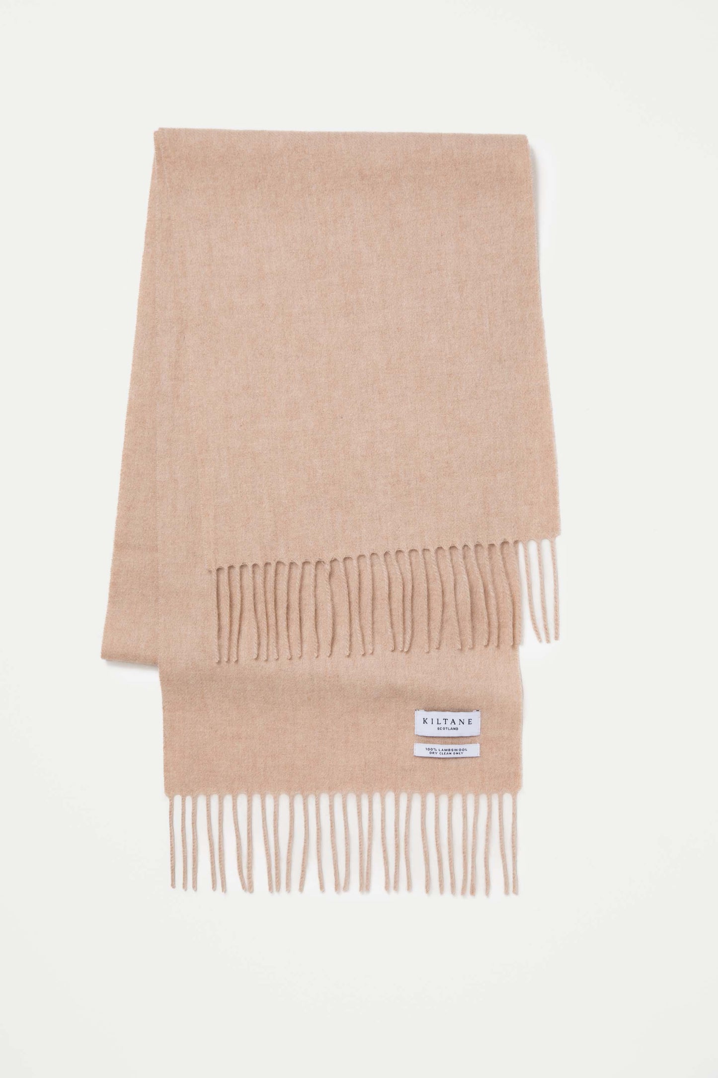 Solid Lambswool Scarf - Vicuna