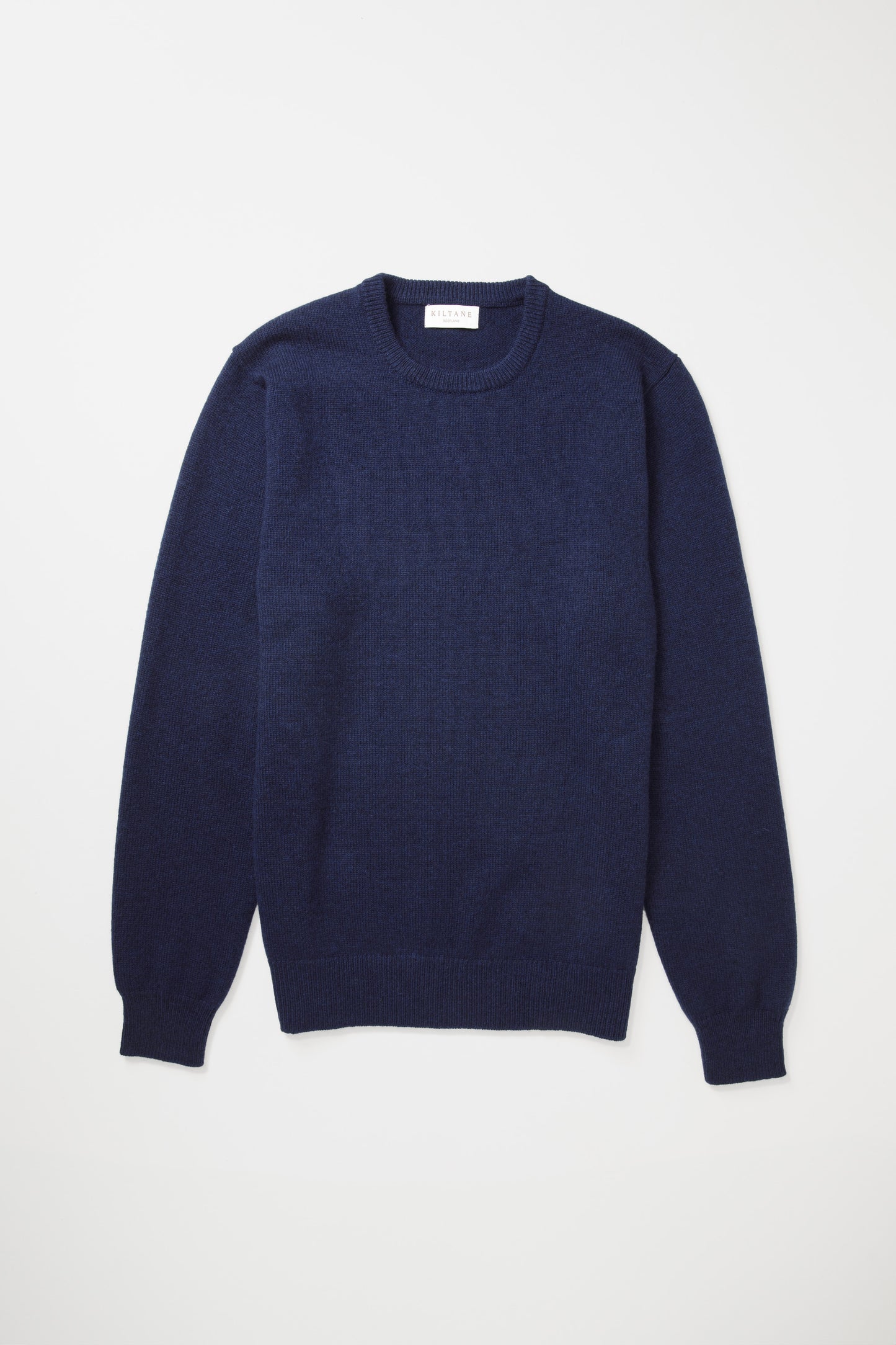 Comely Cashmere Crew Neck Jumper- Navy