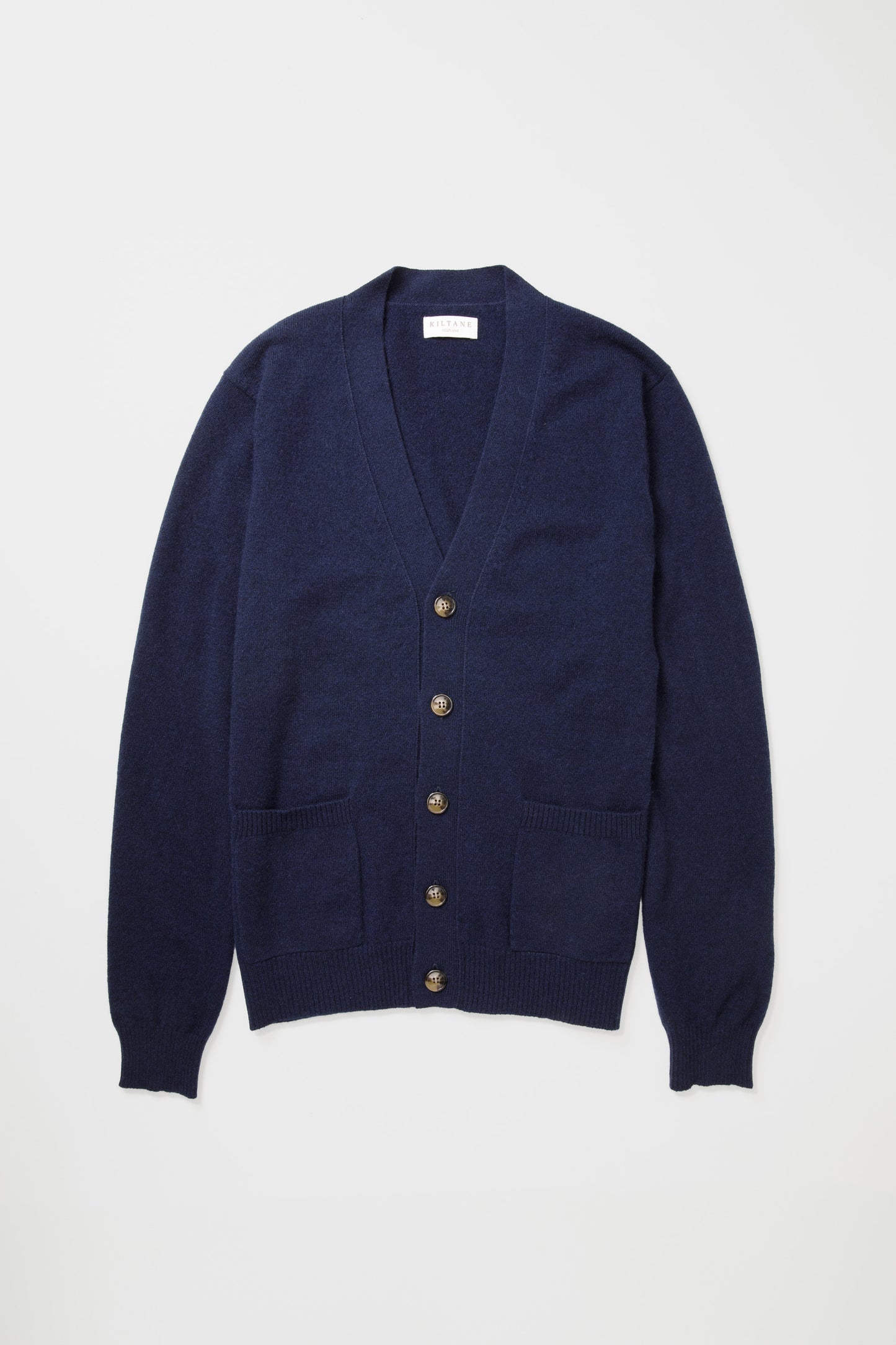 Drummond Cashmere Cardigan - Navy