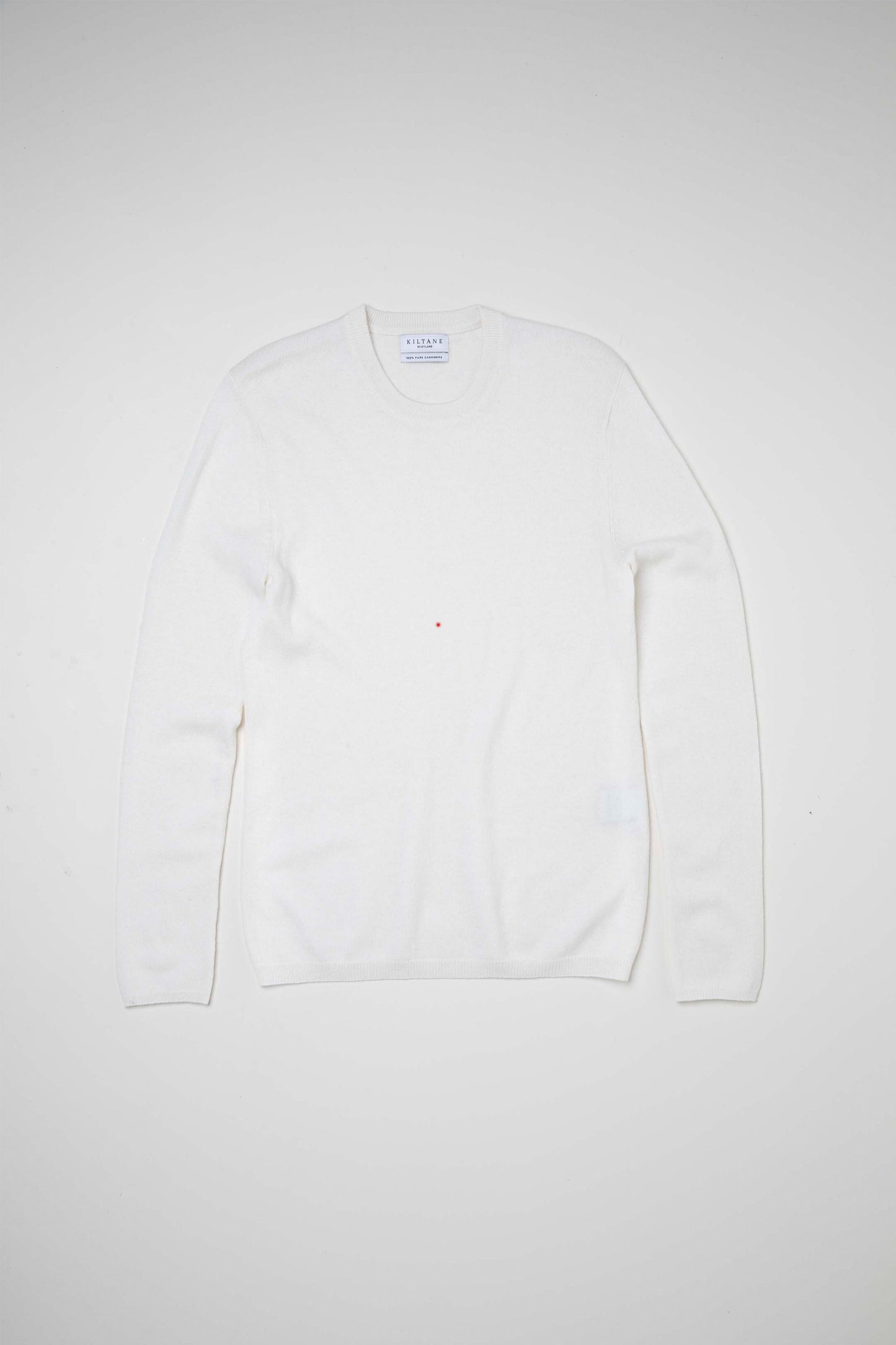 Women's Cashmere Crew Neck Jumper - Soft Cream