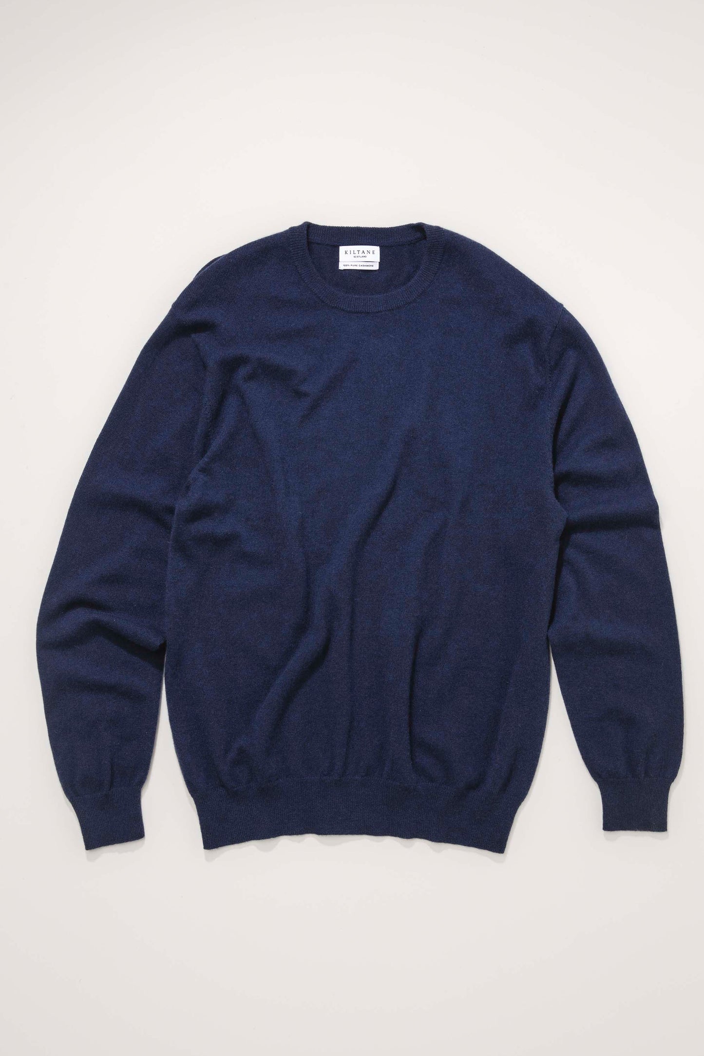 Men's Cashmere Crew Neck Jumper - Cosmos