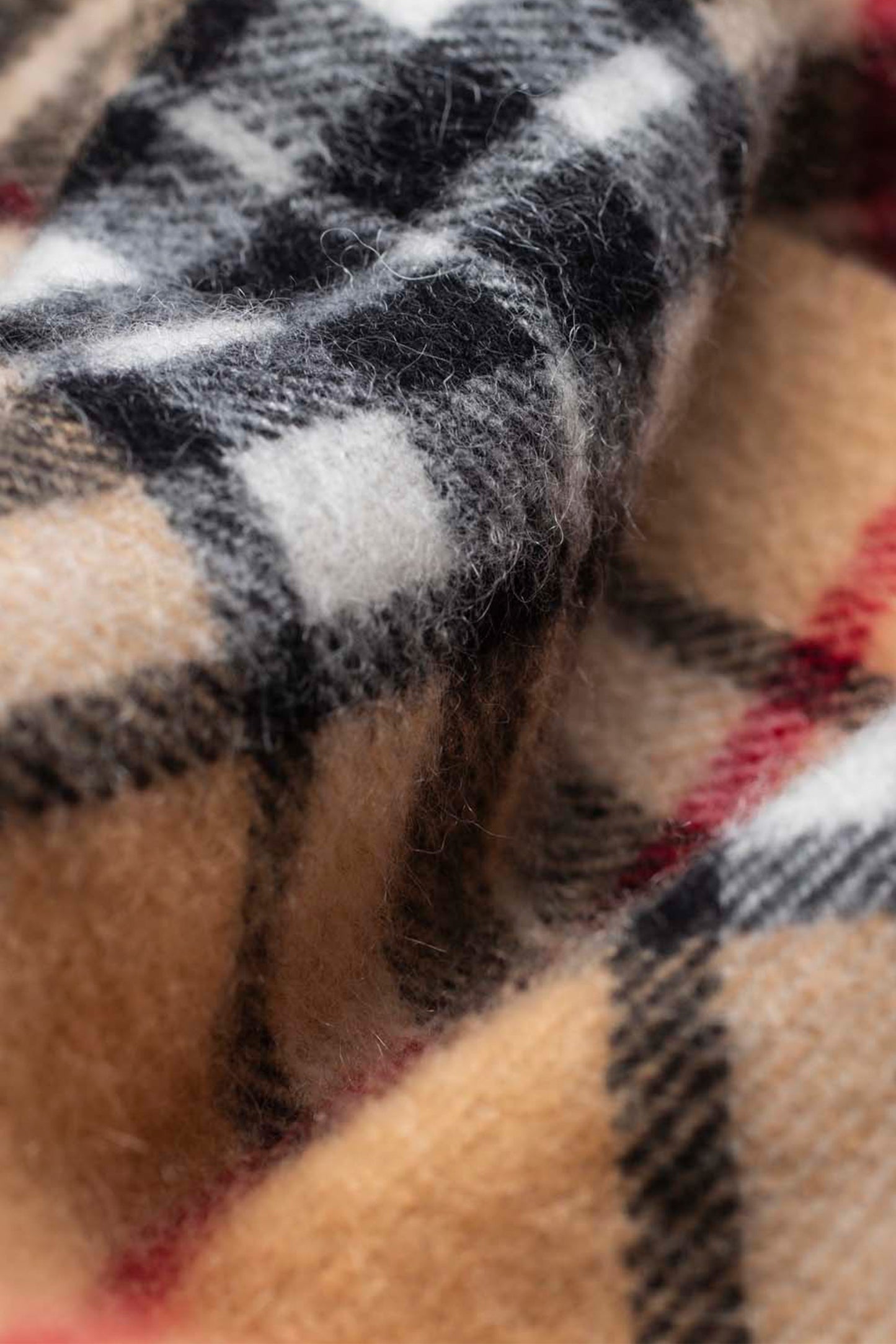 Made In Scotland Scotty Thompson Cashmere Scarf - Camel
