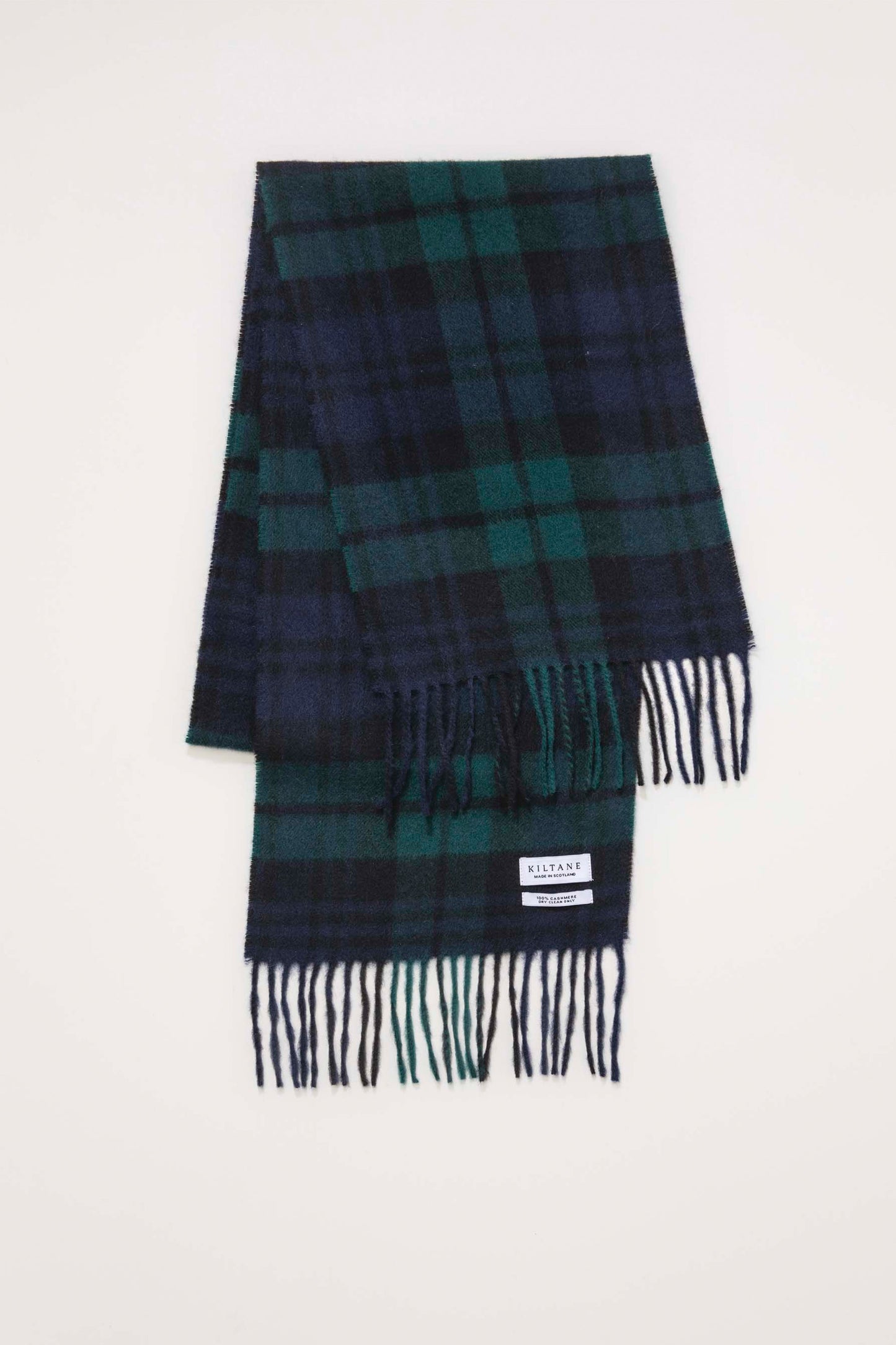 Made In Scotland Heritage Cashmere Scarf - Exploded Blackwatch