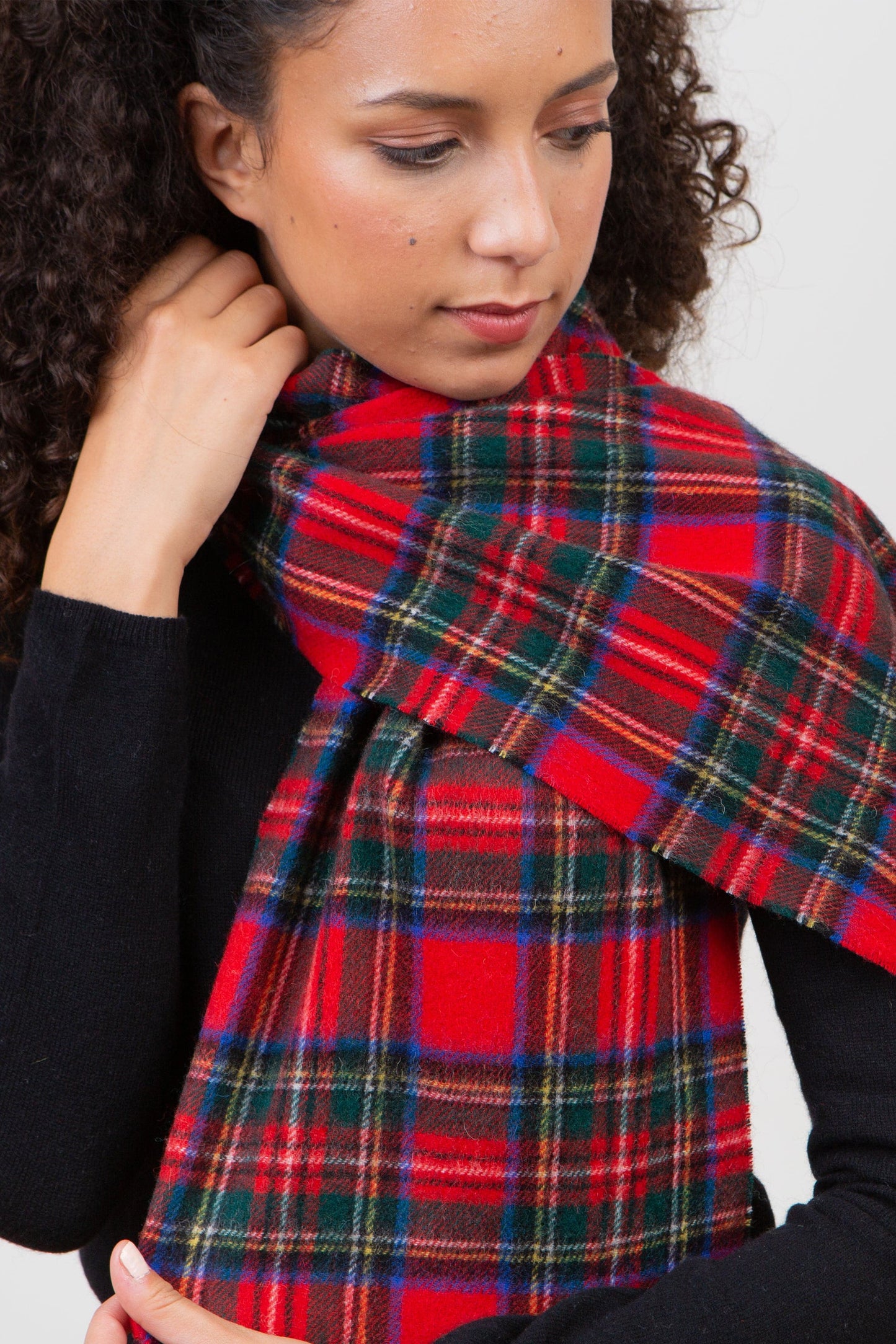 Heritage Tartan Lambswool Scarf - Official Royal Stewart