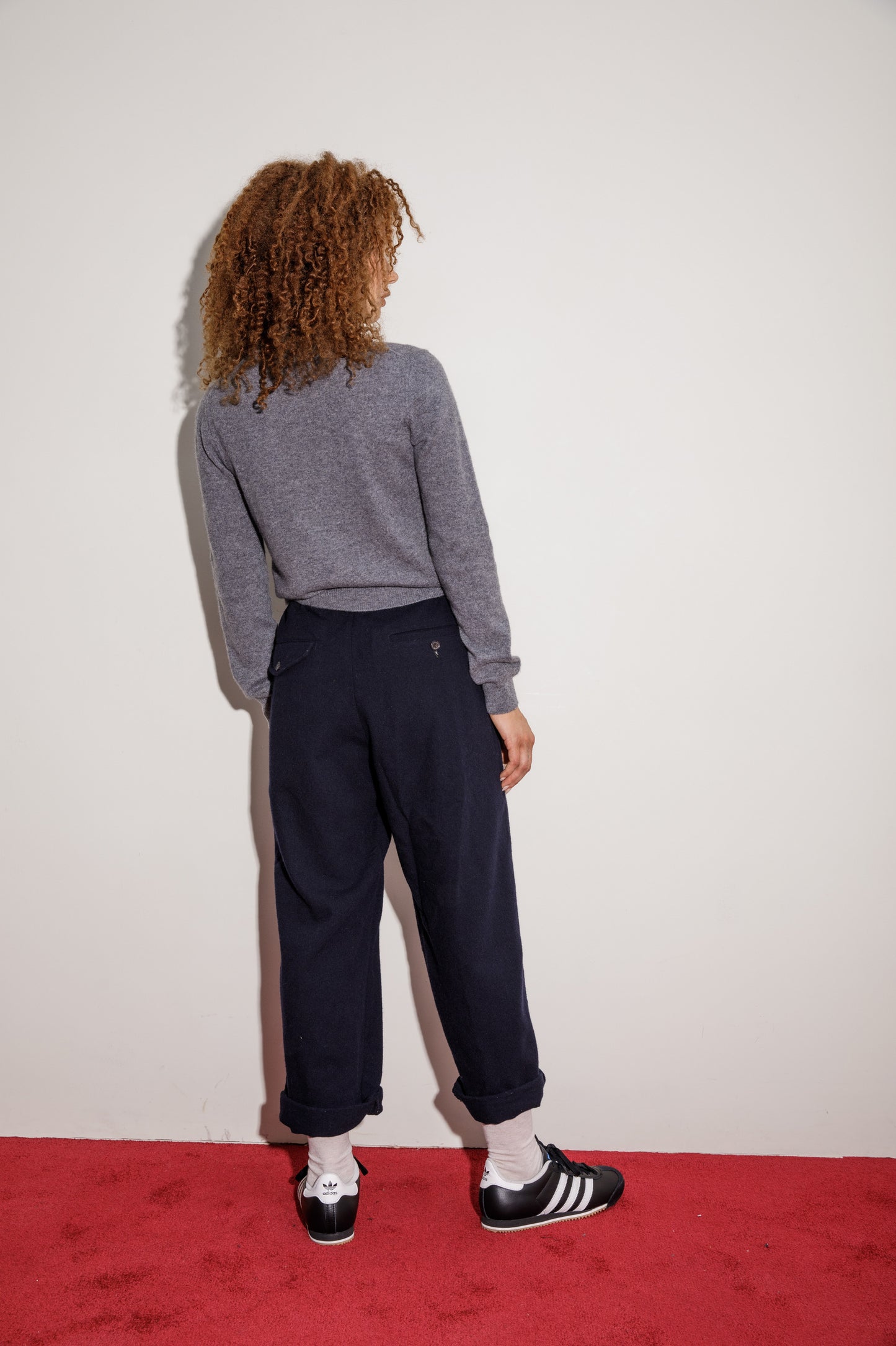 Trinity Cashmere Jumper - Grey