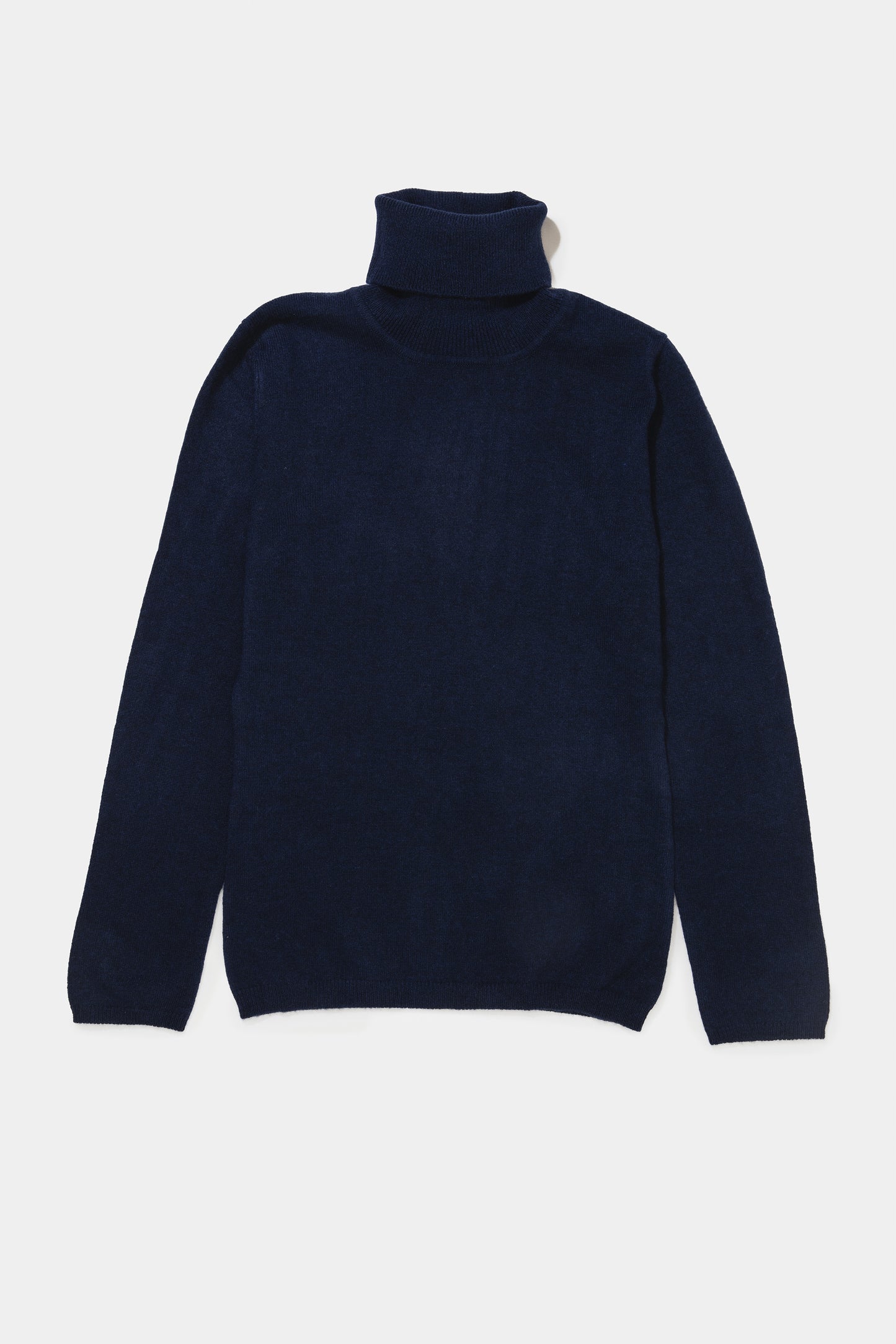 Women's Cashmere Polo Neck Jumper - Cosmos