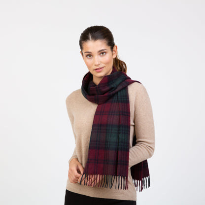 Made in Scotland Wide Cashmere Scarf - Lindsay