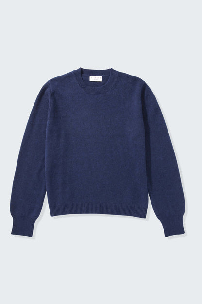 Women’s Heavyweight Cashmere Crew Neck Jumper - Cosmos