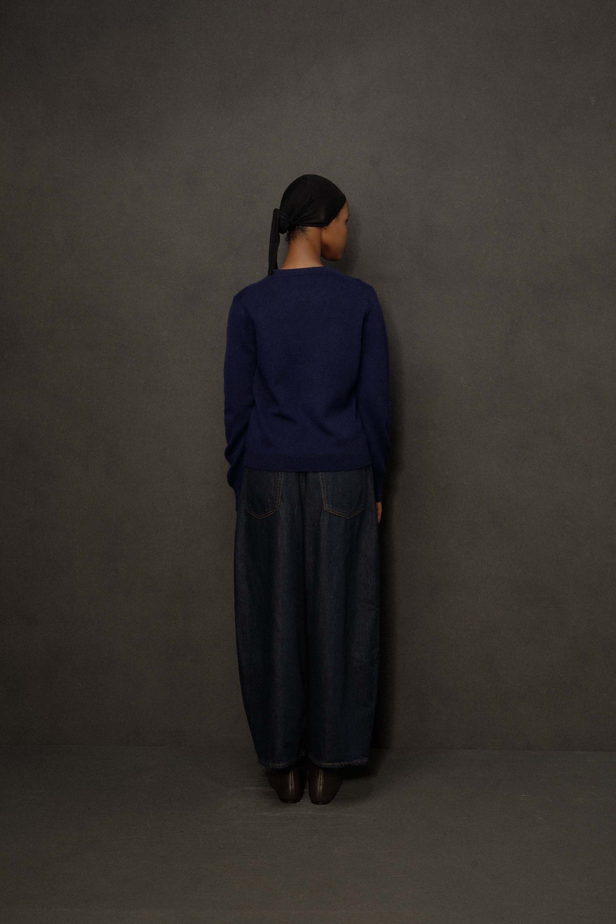 Women’s Heavyweight Cashmere Crew Neck Jumper - Cosmos
