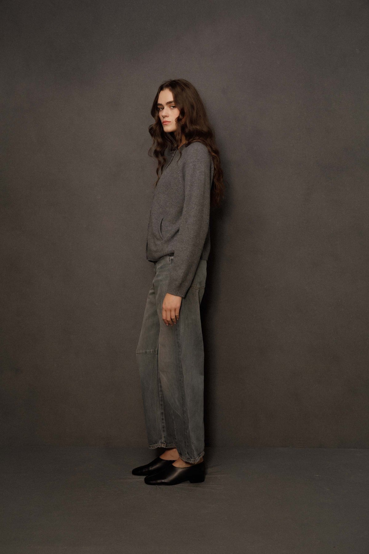 Women’s Canonmills Cashmere Cardigan - Grey