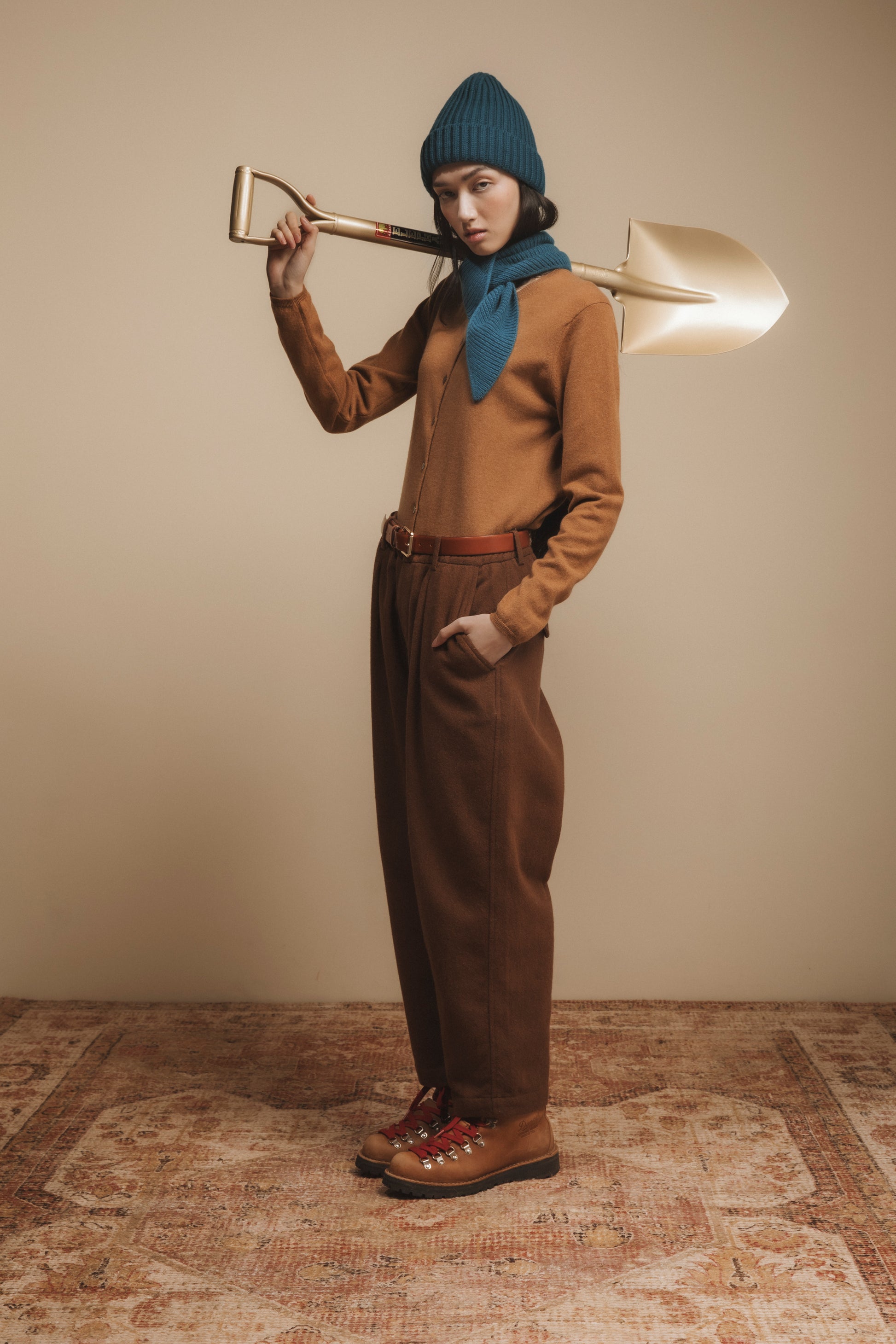 Vicuna women's cashmere cardigan