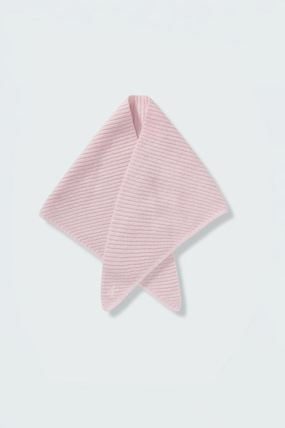 Knitted Cashmere Neck Tie - Pale Lilac