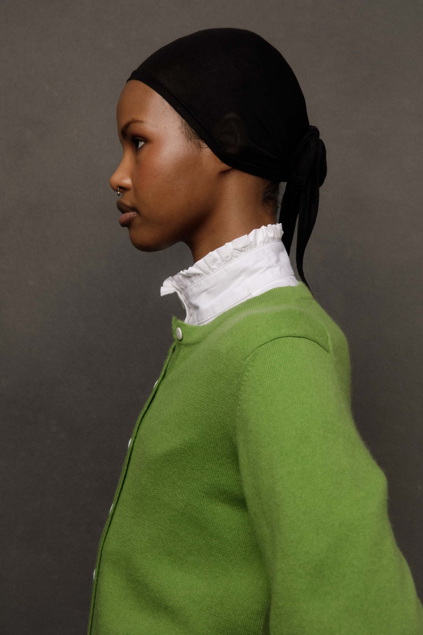 Women’s Morningside Cashmere Cardigan - Nettle Green