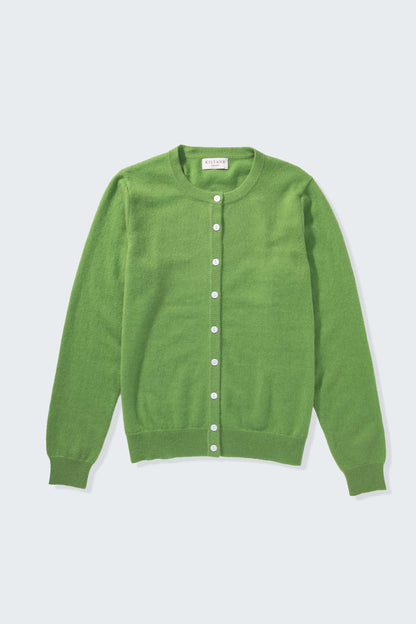 Women’s Morningside Cashmere Cardigan - Nettle Green