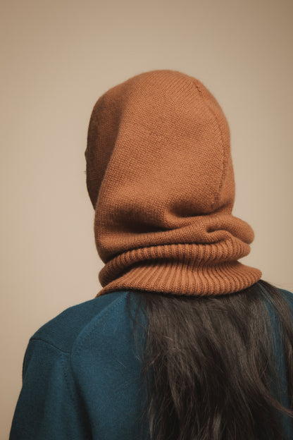 Cashmere Hood - Caramel