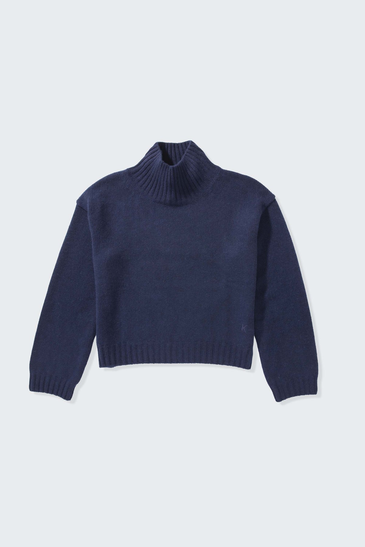Women’s Raeburn Cashmere Funnel Neck Jumper - Navy
