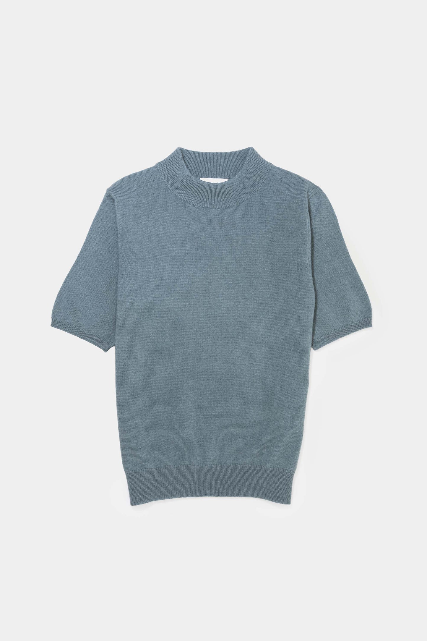 Trinity Cashmere T-shirt - Forth Blue