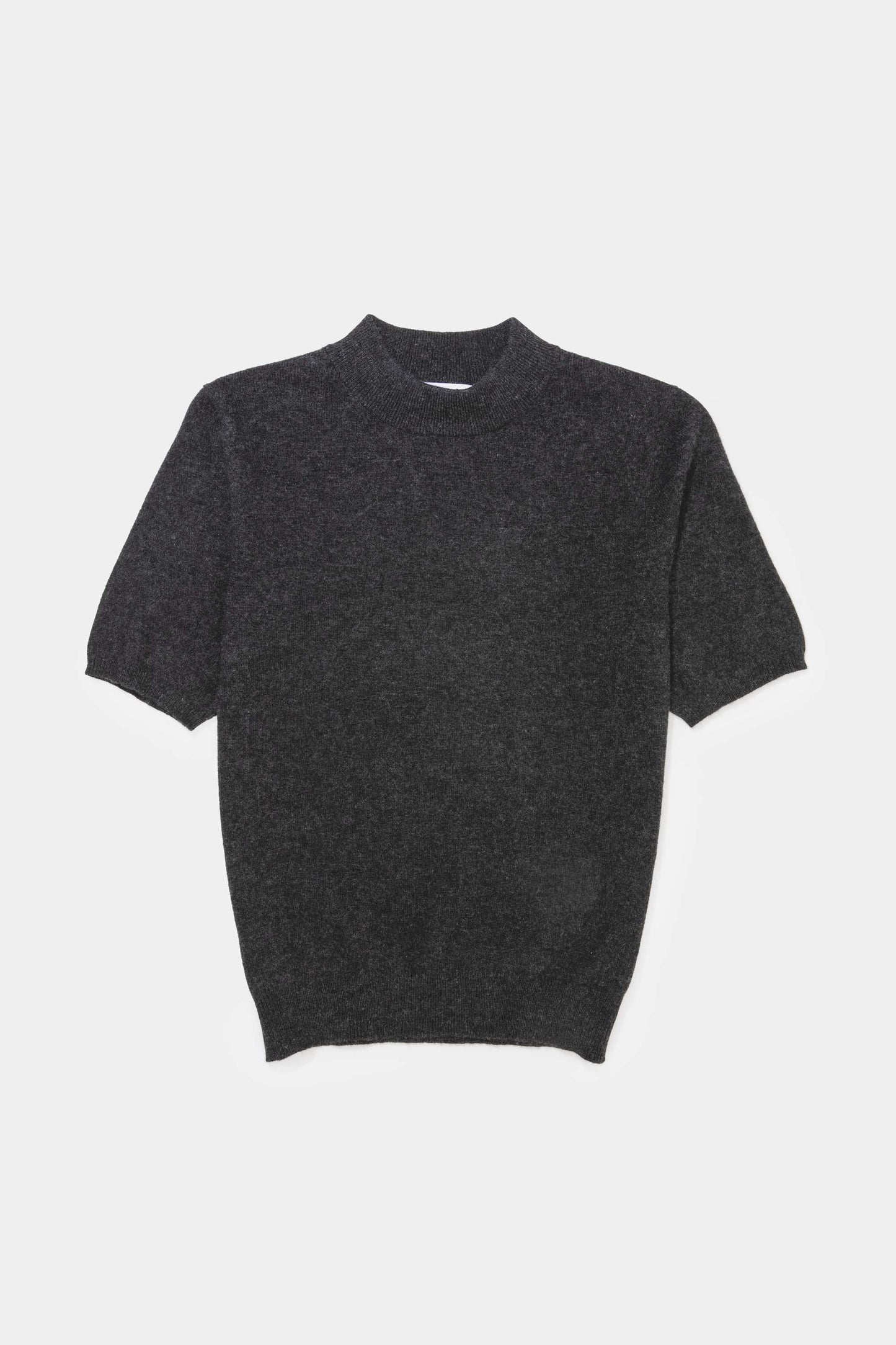 Trinity Cashmere T shirt - Charcoal