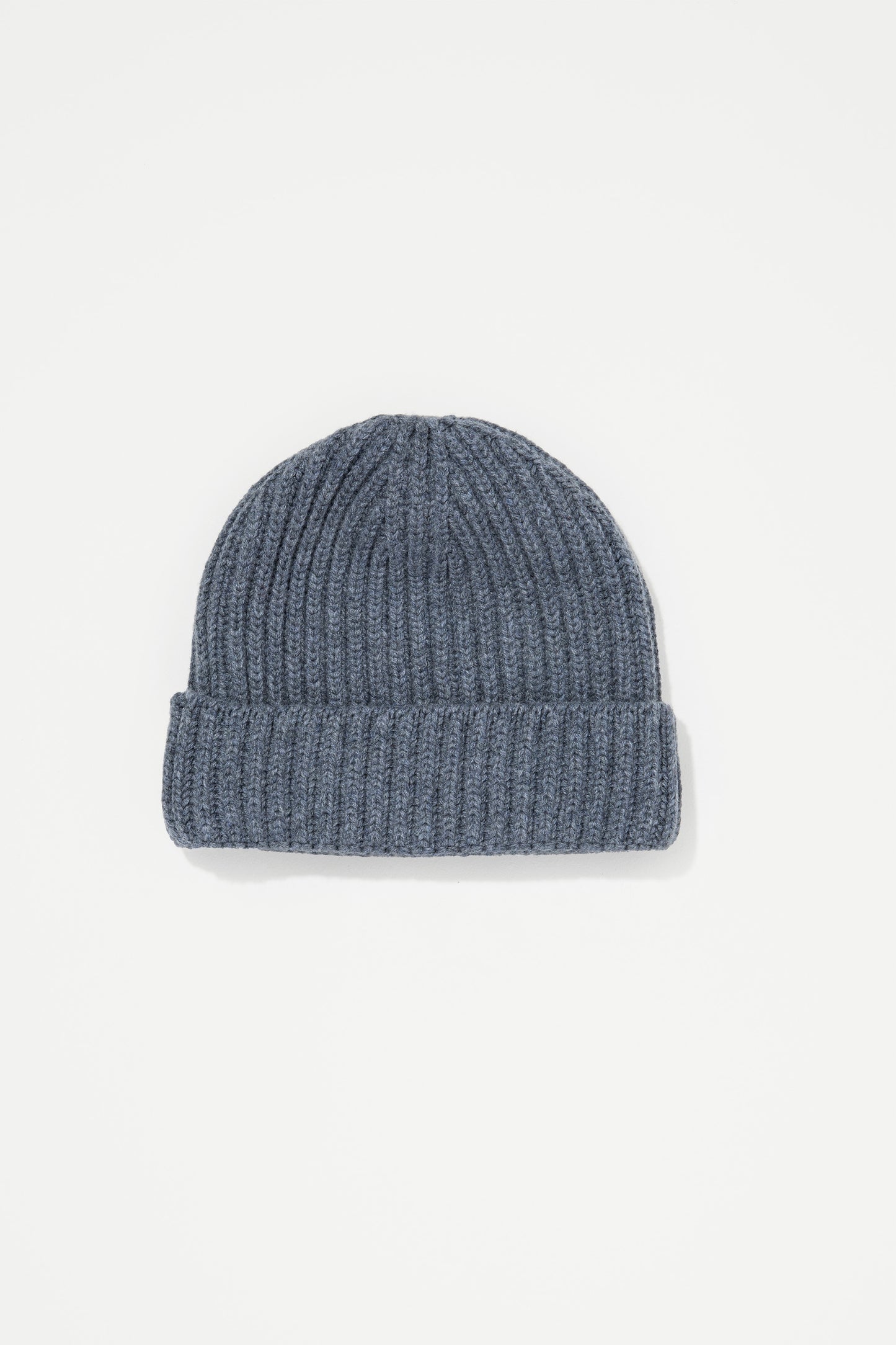 Unisex Made in Scotland Cashmere Beanie - Grey