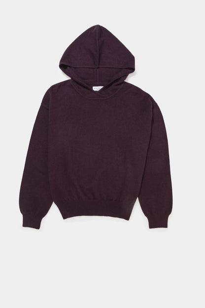Unisex Cashmere Hoodie - Maroon