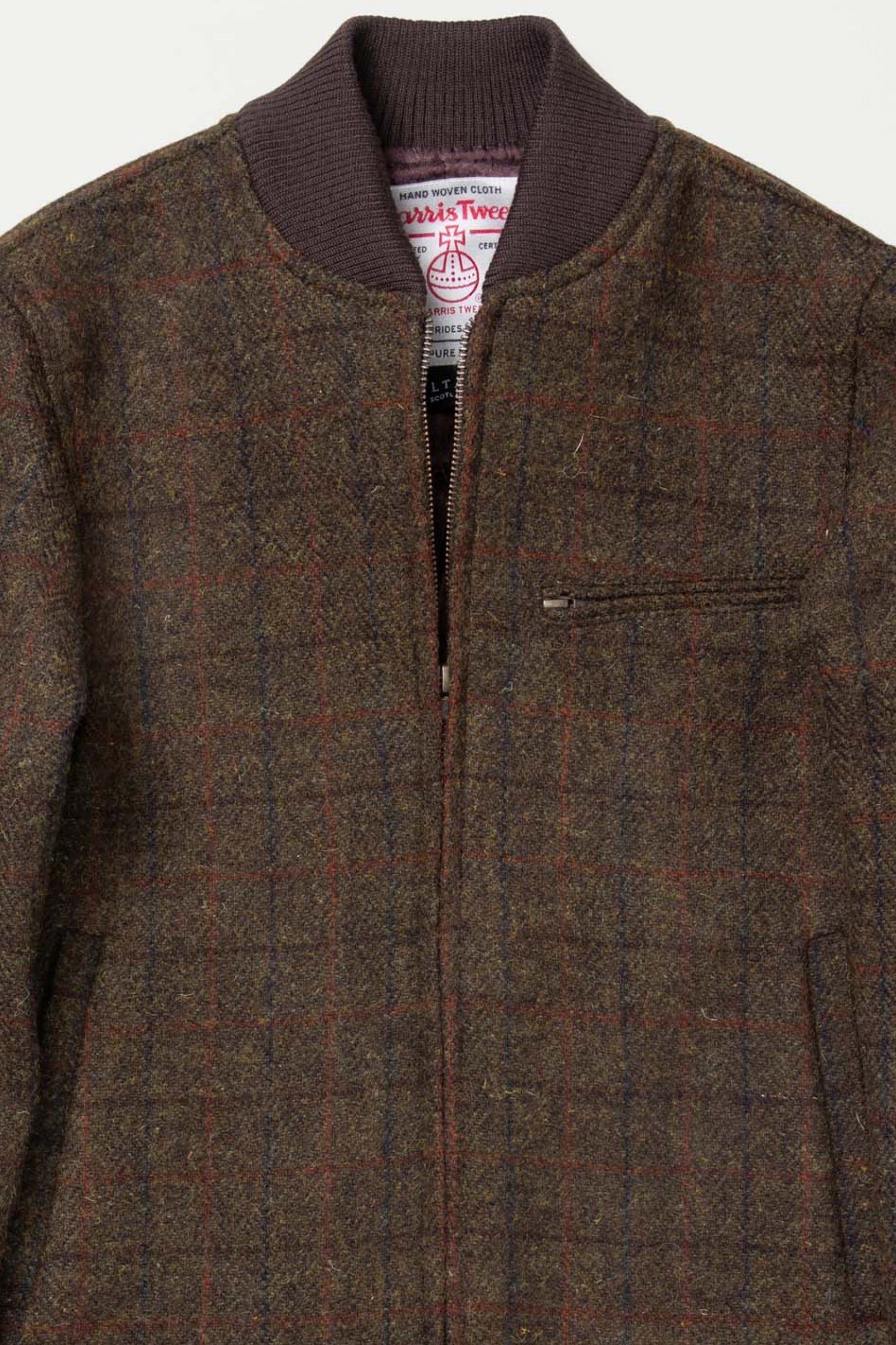 Men's Harris Tweed Bomber Jacket - Green Check – Kiltane Men's Harris Tweed Bomber Jacket - Green Check – Kiltane