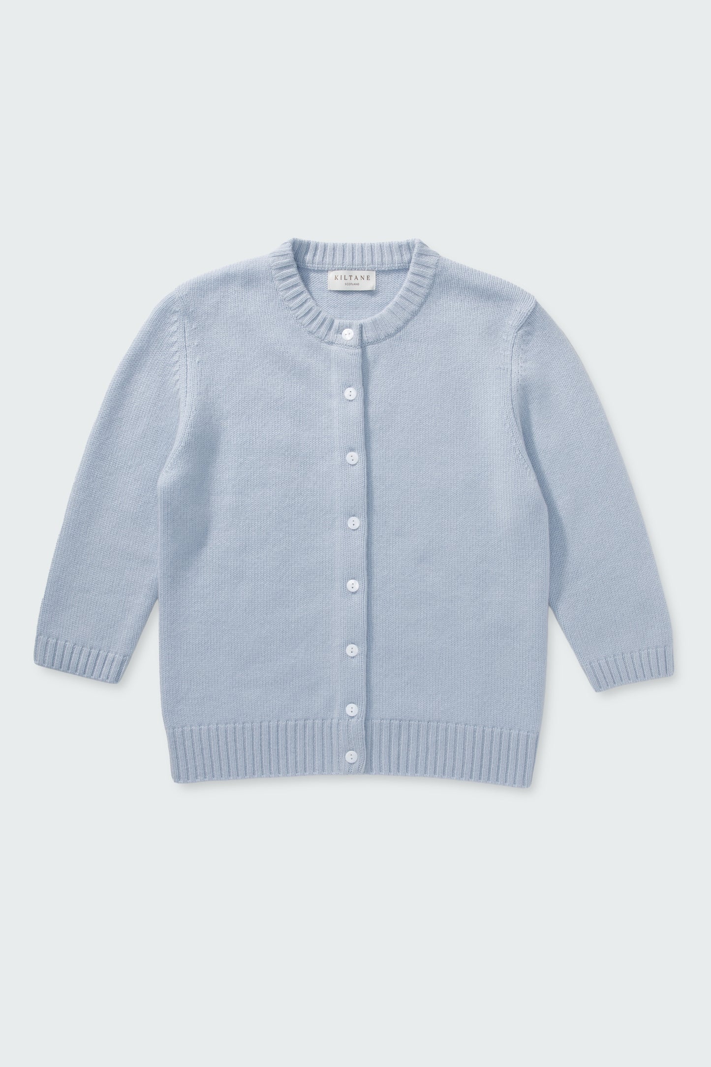 Women's New Town 3/4 Sleeve Cashmere Cardigan - Blue Aura