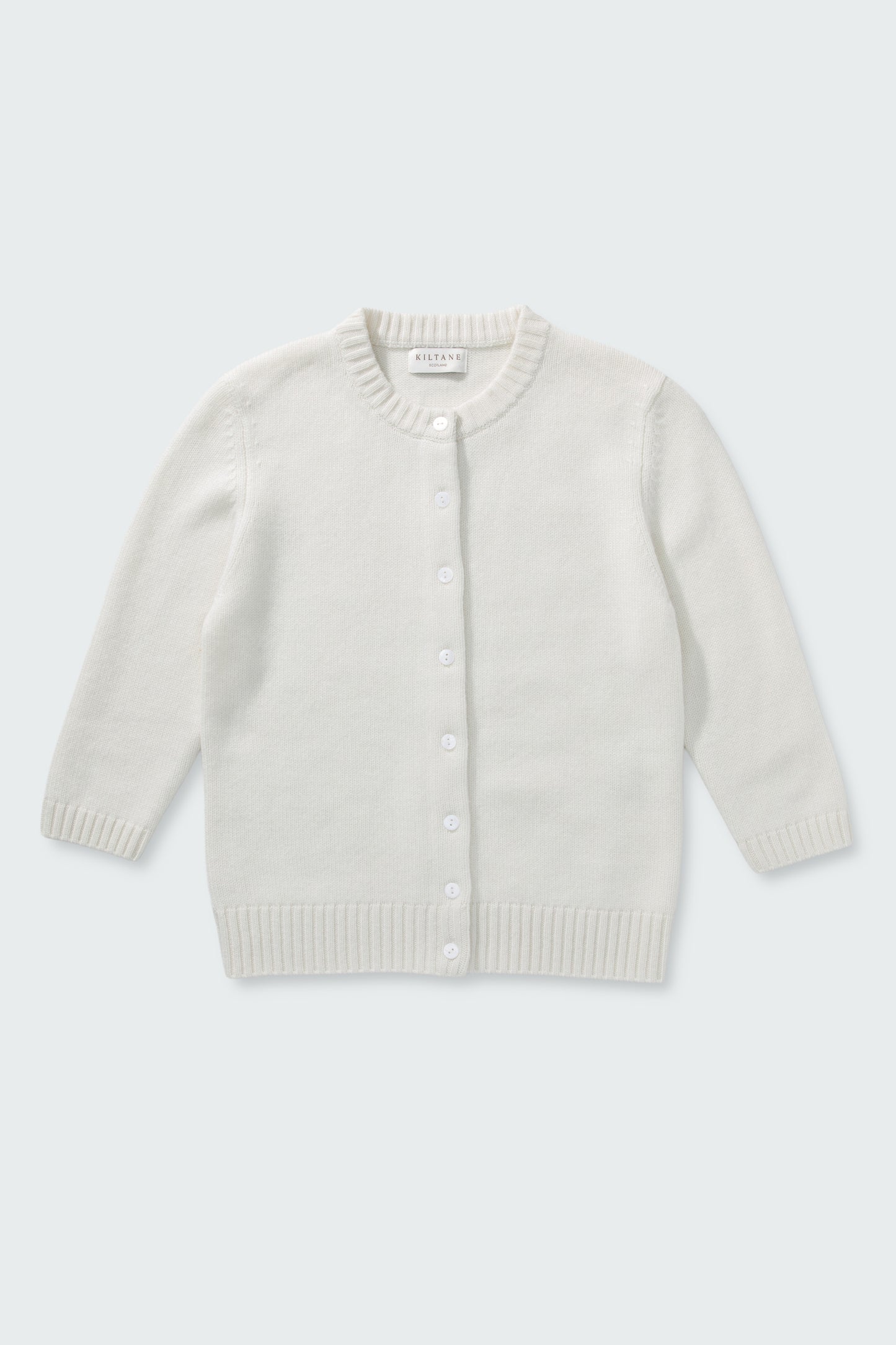 Women's New Town 3/4 Sleeve Cashmere Cardigan - Soft White