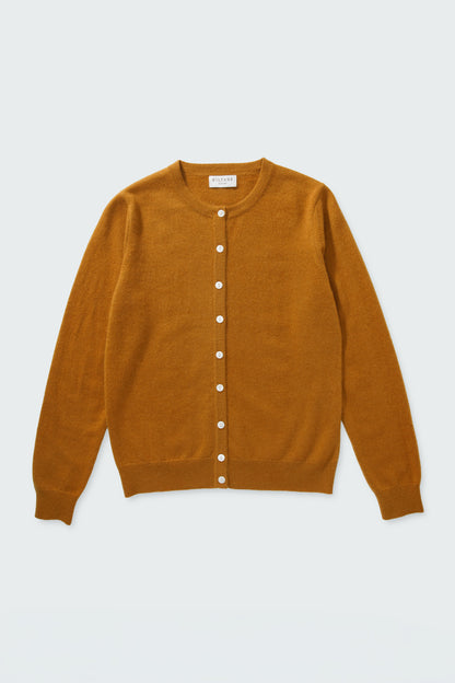 Women's Morningside Cashmere Cardigan - Amber Haze