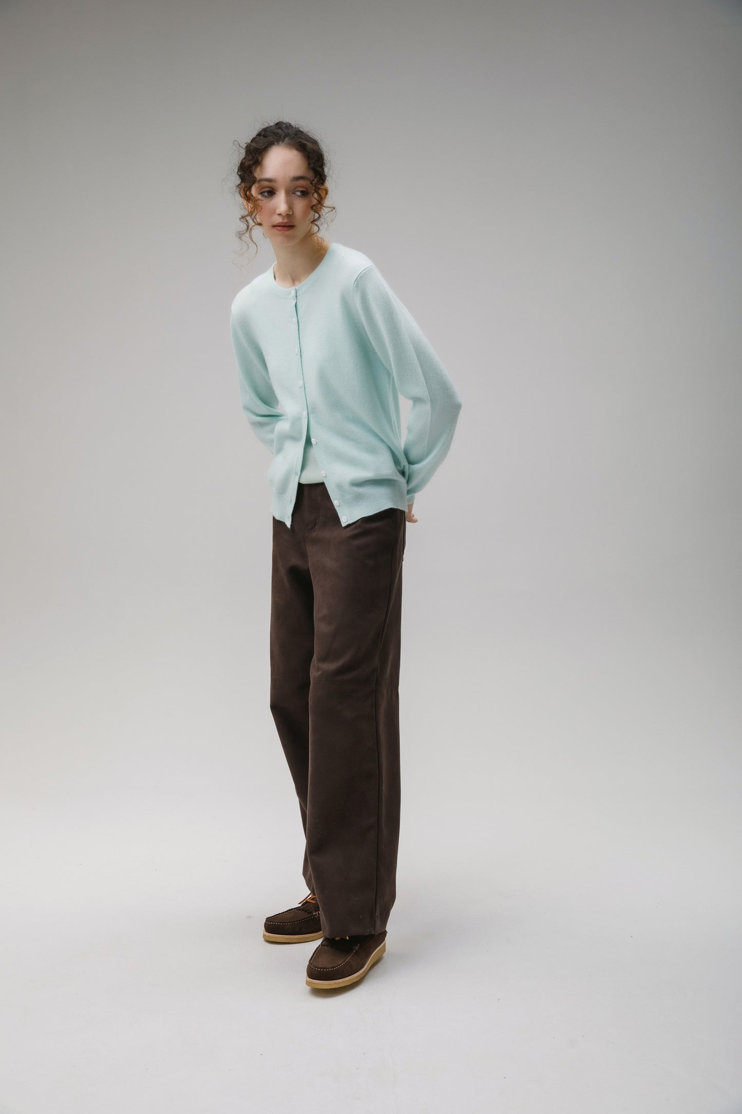 Women's Morningside Cashmere Cardigan - Jelly Mint