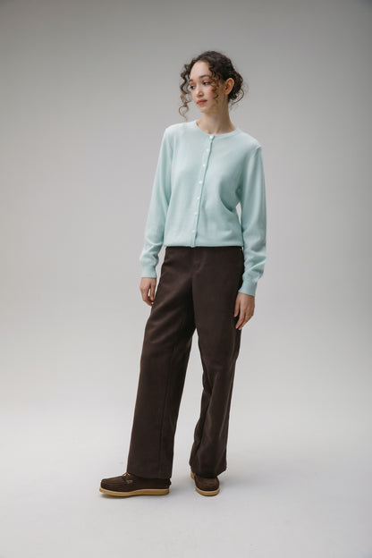 Women's Morningside Cashmere Cardigan - Jelly Mint