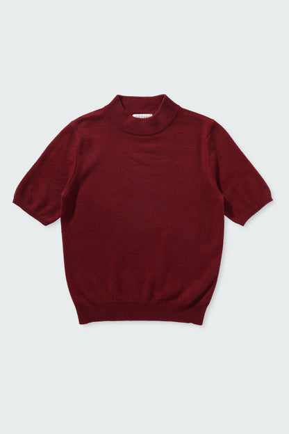 Trinity Cashmere T-Shirt - Burgundy
