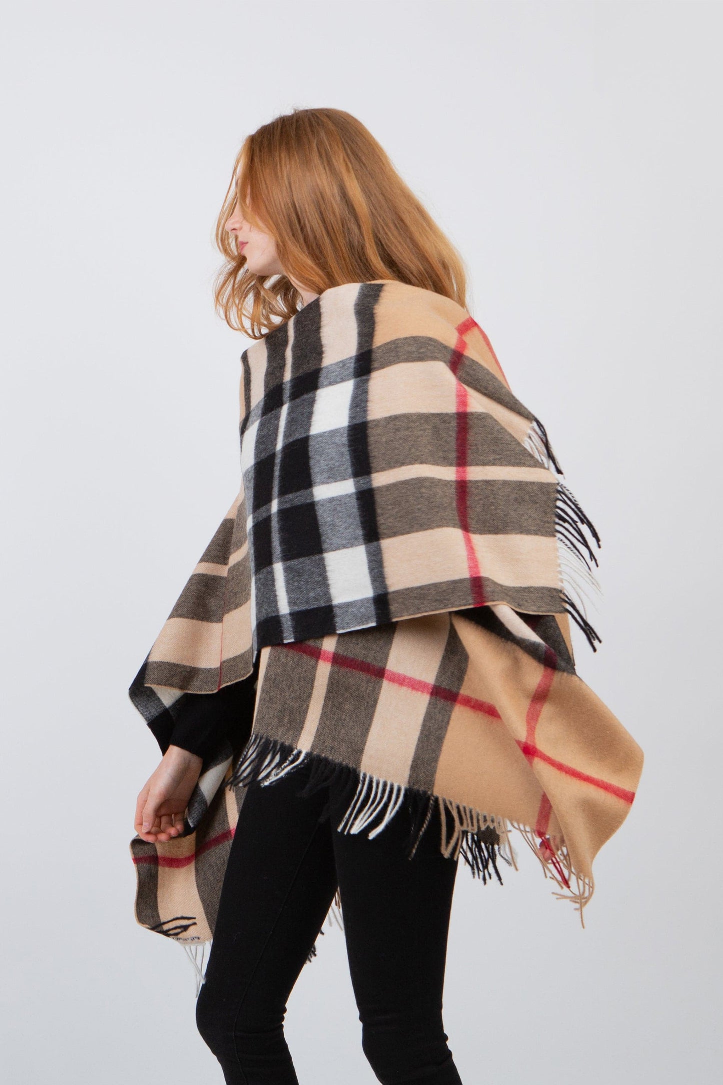 Exploded Camel Thompson Lambswool Wrap
