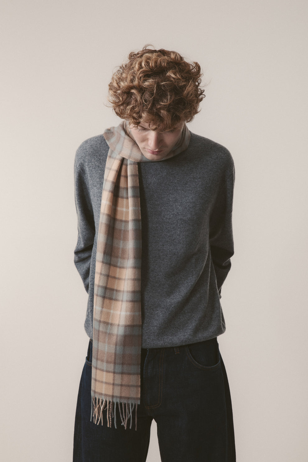 Merino Scarf - Buchanan Rose