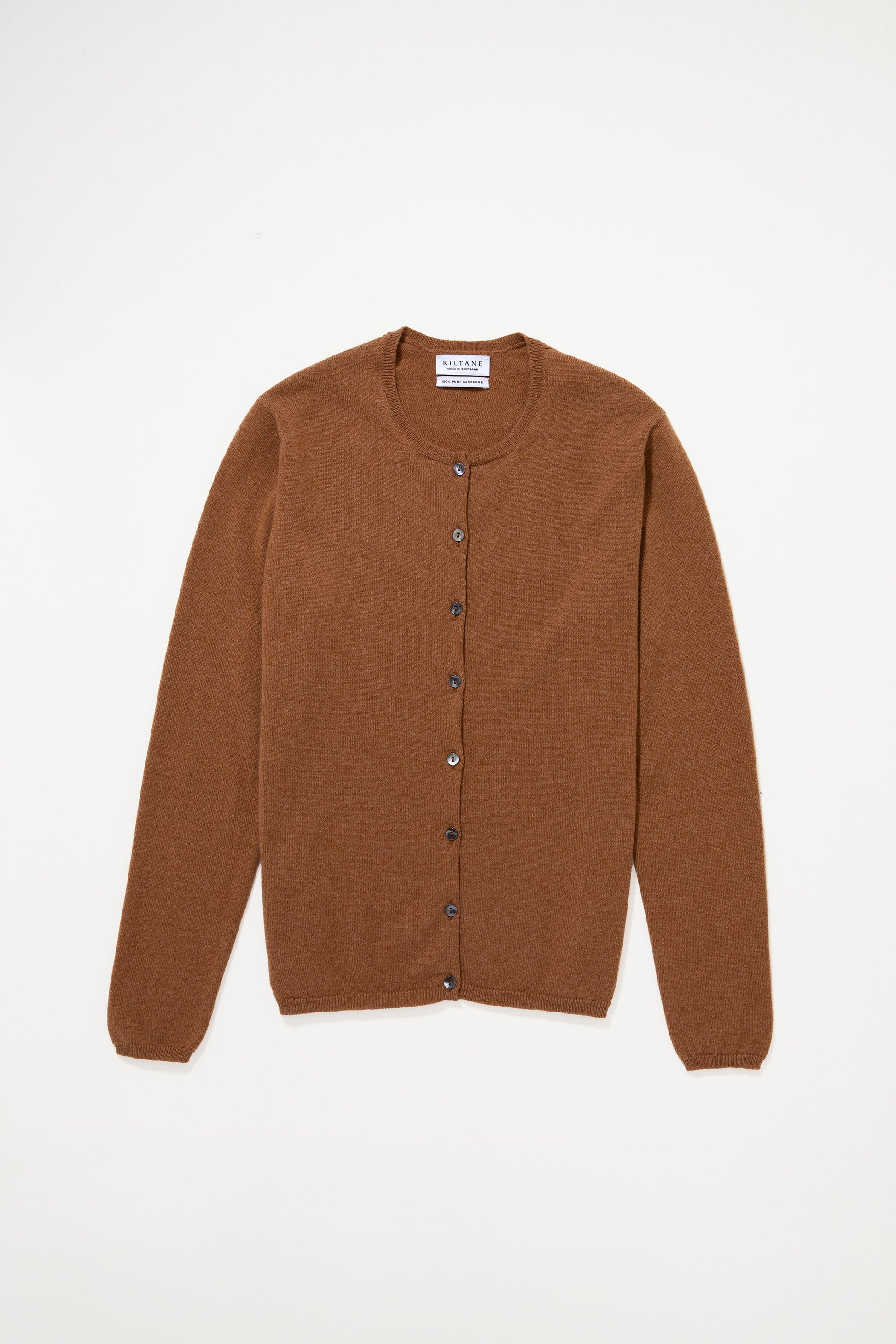 Women's Charlotte Cashmere High Button Cardigan