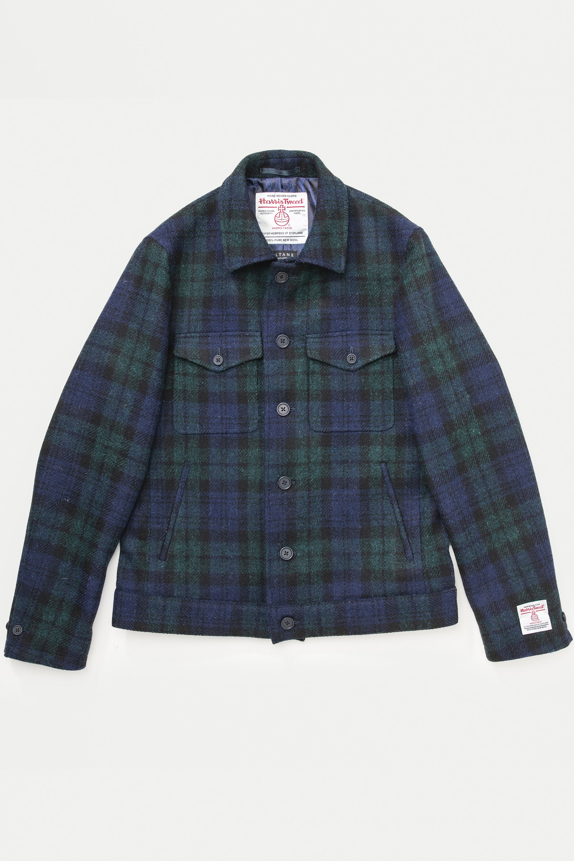 Men's Harris Tweed Sergeant Jacket