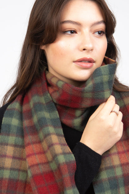 Heritage Tartan Cashmere Scarf - Autumn Buchanan