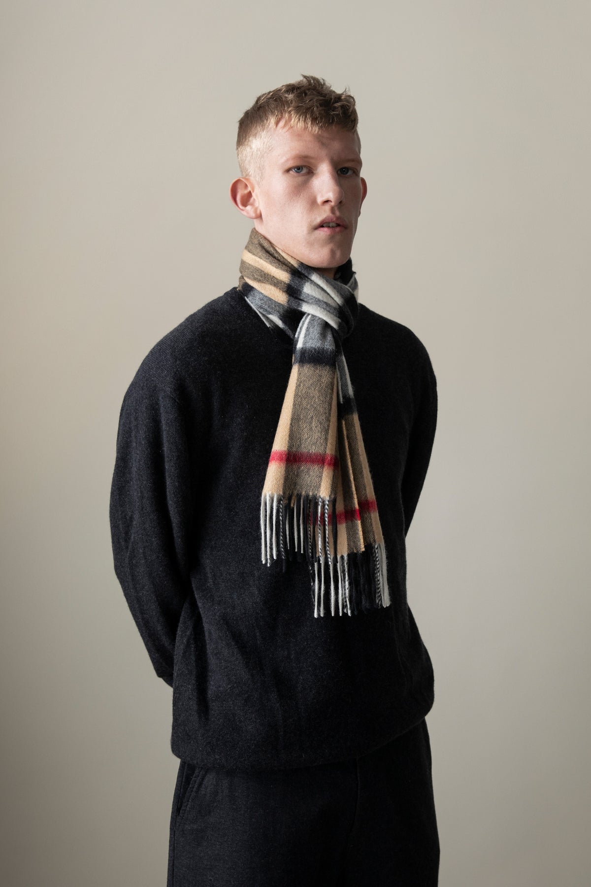 Exploded Camel Thompson Cashmere Scarf – Kiltane