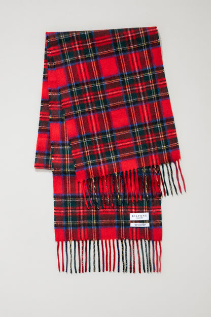 Heritage Tartan Cashmere Scarf - Official Royal Stewart