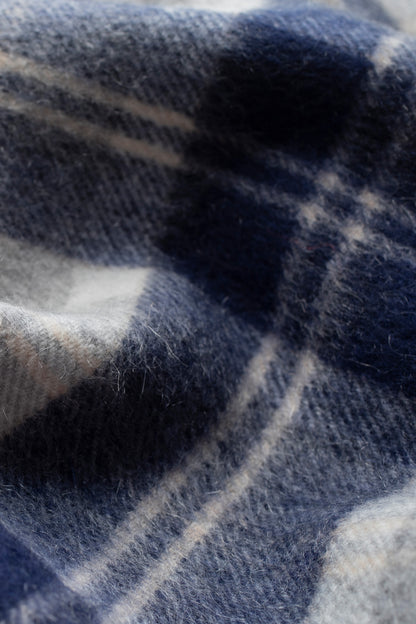 Heritage Tartan Cashmere Scarf - Silver Bannockbane